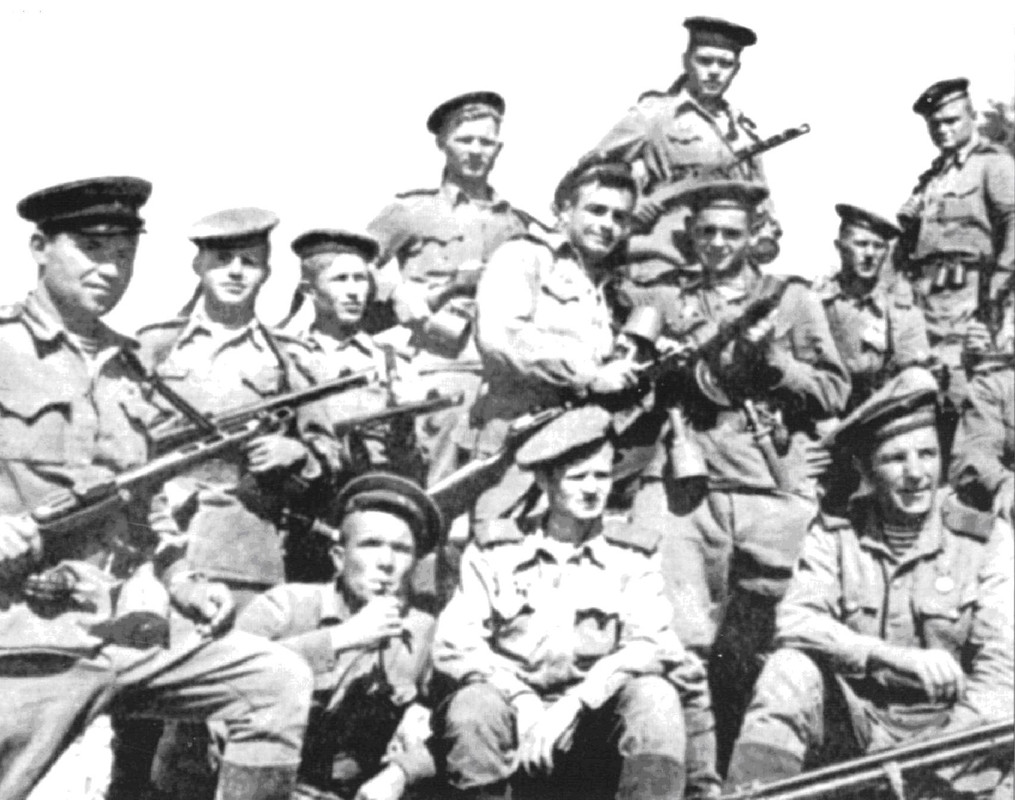 Marinos de la brigada 283, novorossiysk sept 1943