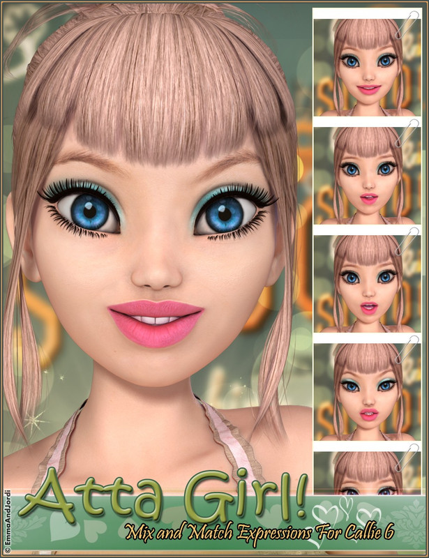 00 main atta girl mix and match expressions for
