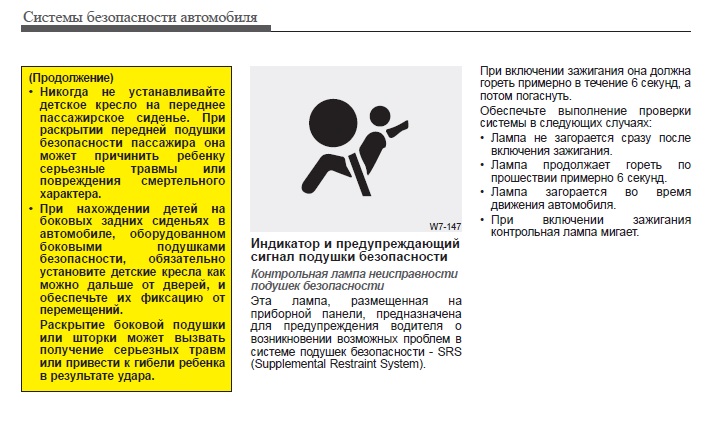 Загорелась подушка безопасности, что делать и как?