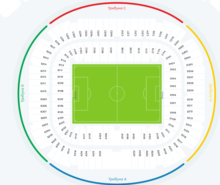 Зенит арена билеты спб. Стадион Зенит Арена Санкт-Петербург сектора. Схема стадиона Зенит Арена по секторам с местами.