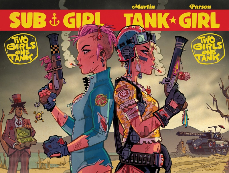Tank Girl - Two Girls One Tank #1-4 (2016) Complete