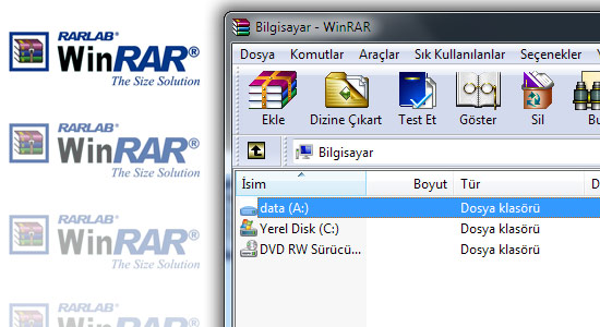 WinRAR Full İndir v5.71 Türkçe / English