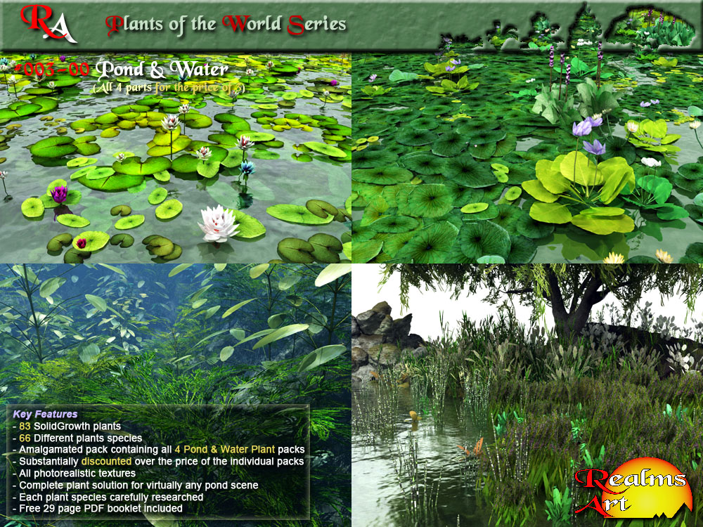Realms Art Pond Water Plants 25 0 img